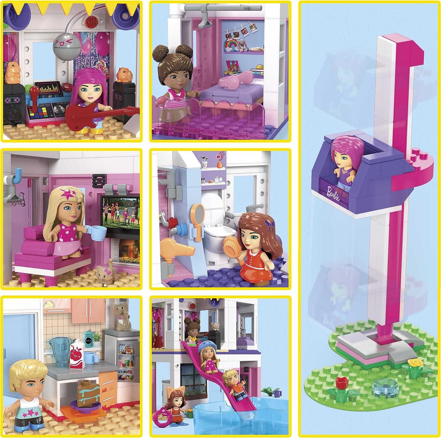 MEGA Barbie Color Reveal Casa de los Sueños