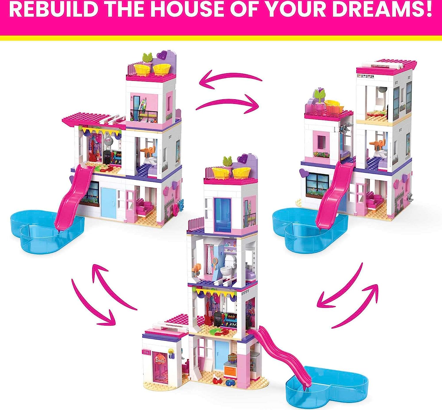 MEGA Barbie Color Reveal Casa de los Sueños