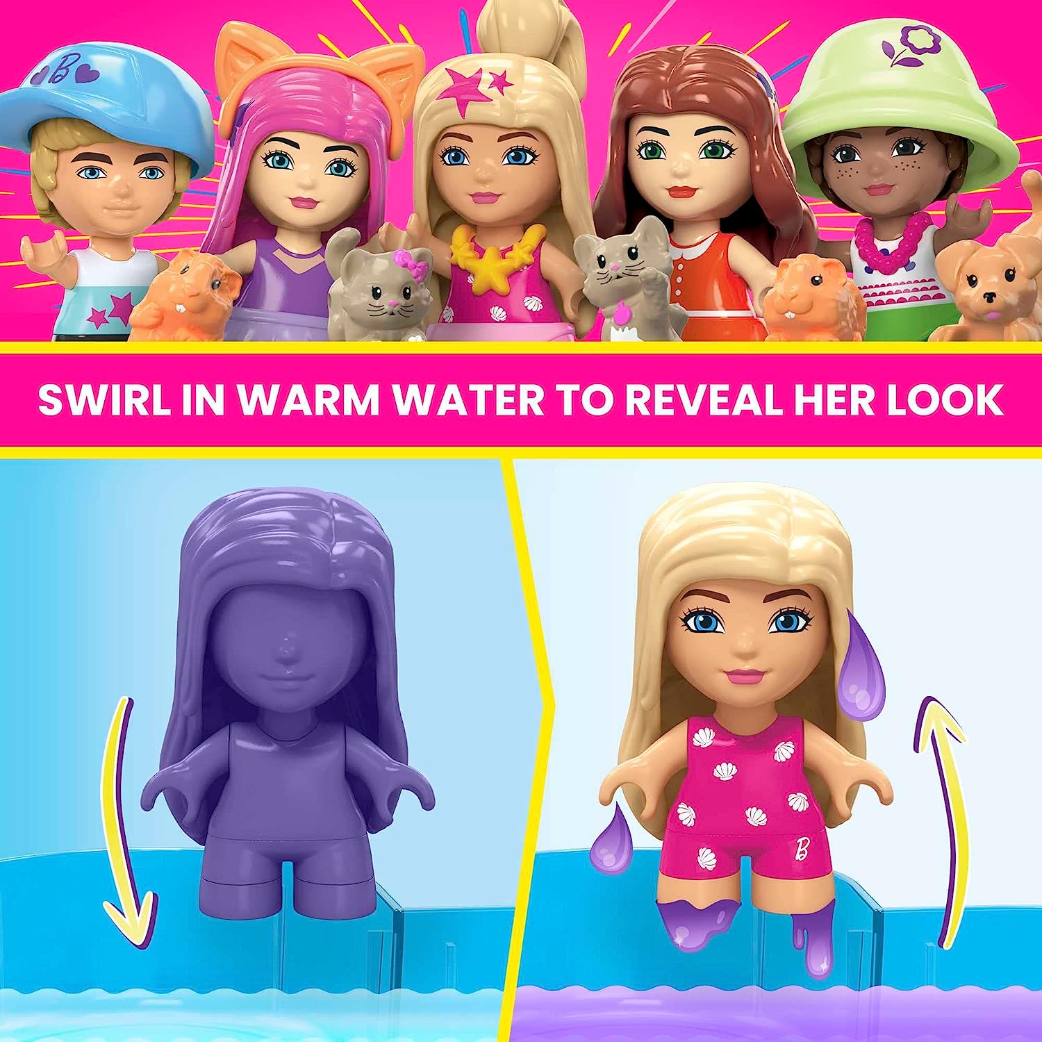 MEGA Barbie Color Reveal Casa de los Sueños