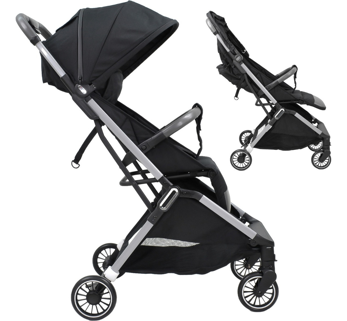 Carriola Para Bebe Plegable Tipo Baston Bidireccional
