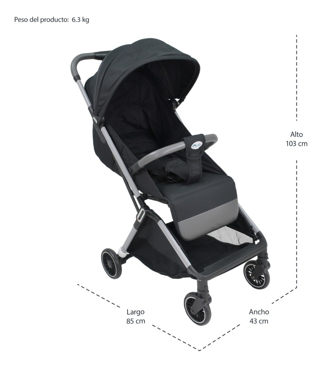 Carriola Para Bebe Plegable Tipo Baston Bidireccional