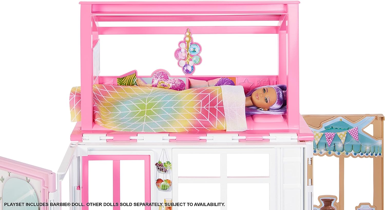 Barbie Set de Juego Casa Glam con Muñeca