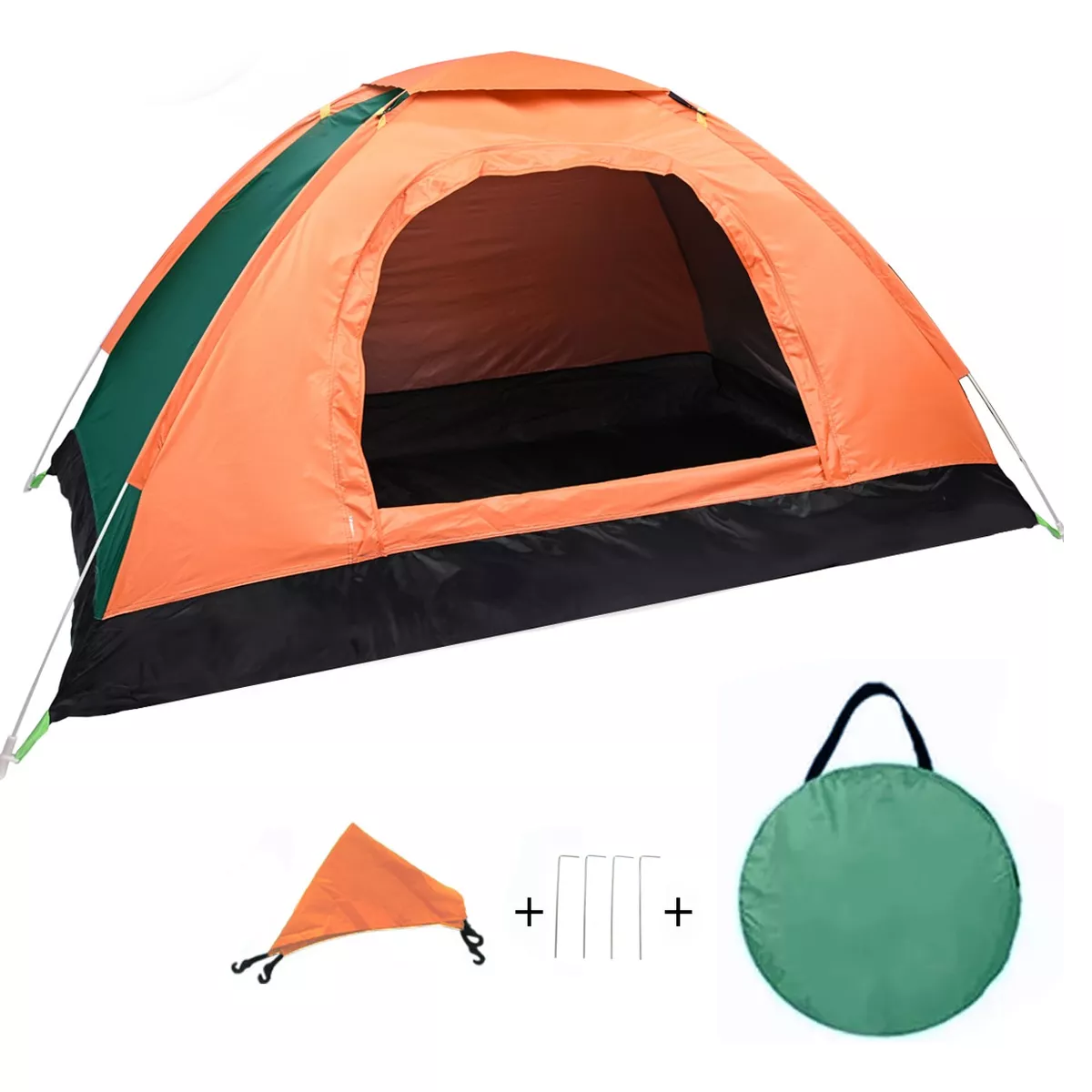 Tienda De Campaña Para 2 Personas Impermeable Acampada Camping