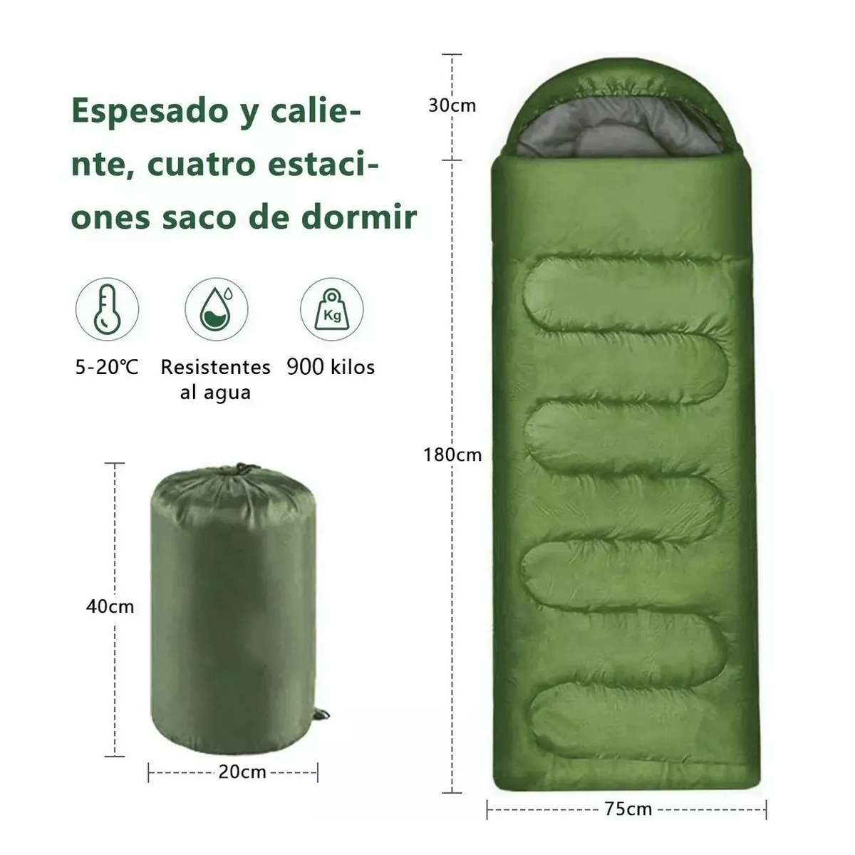 Bolsa De Dormir,exterior Camping Para Acampar Sleeping Bag