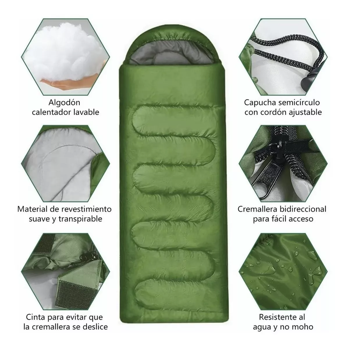 Bolsa De Dormir,exterior Camping Para Acampar Sleeping Bag