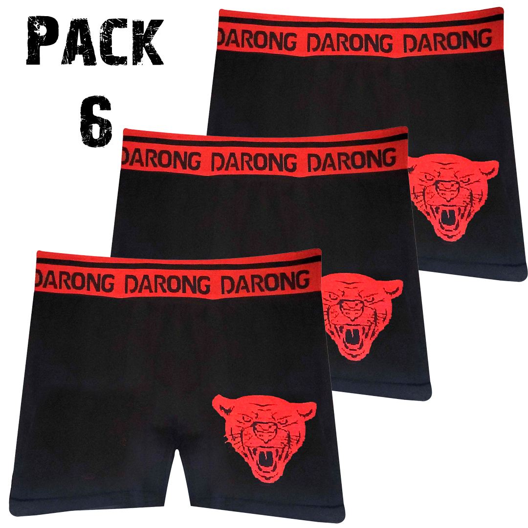 3 Boxer Para Hombre Largos de Licra Grande