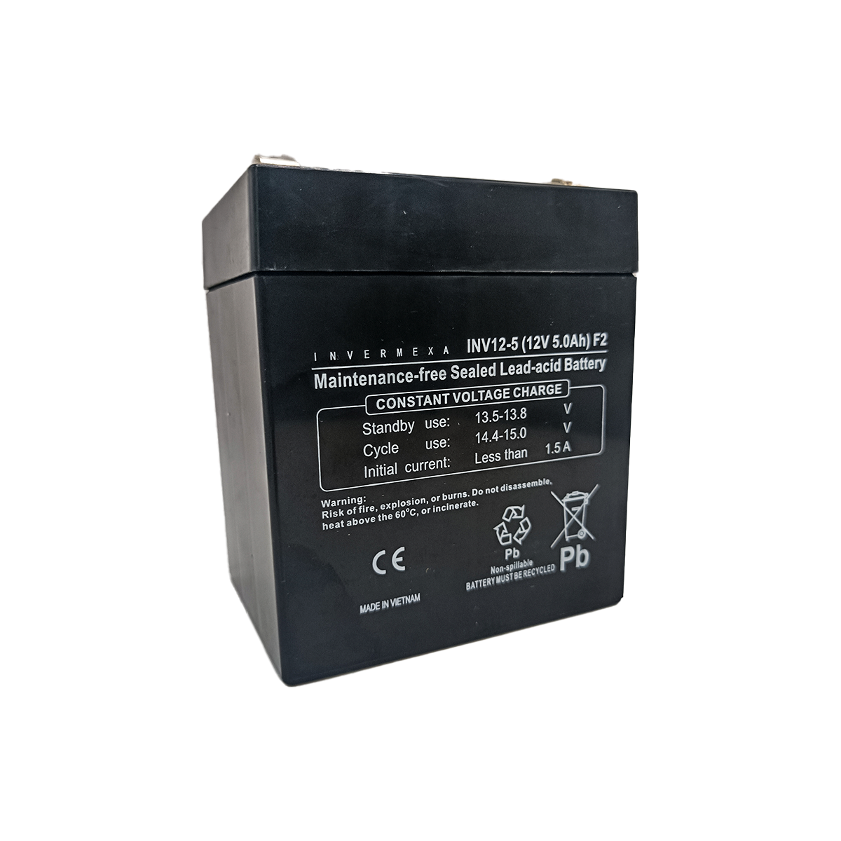 Batería Sellada Recargable 12v 5ah Remplazo Sin Mtto