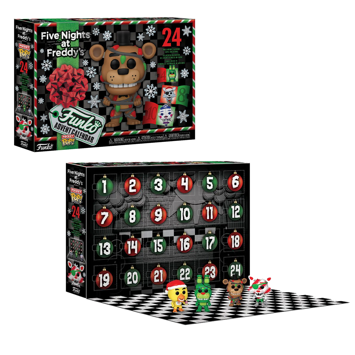 Funko Pop Calendario De Adviento Five Nights At Freddys 2023 Figura Original