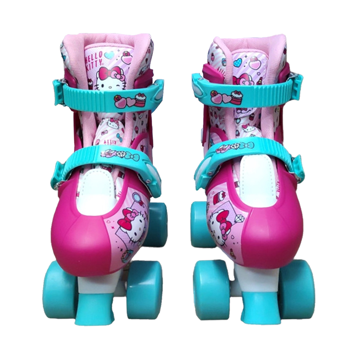 Patines para niños 4 Ruedas Hello Kitty 22 a 24 cm Rosa/Fiusha