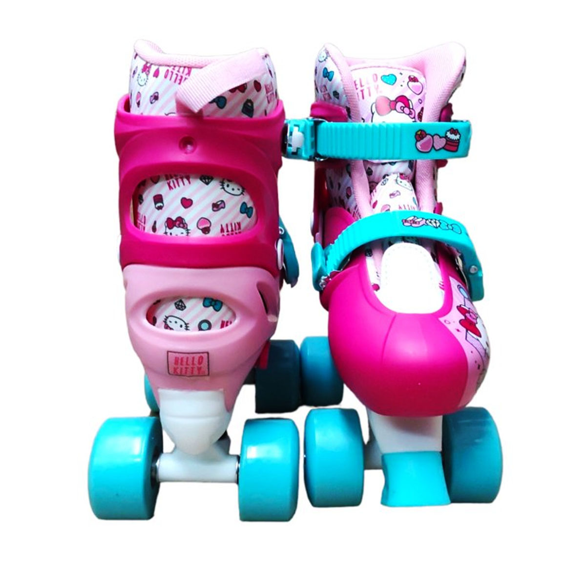 Patines para niños 4 Ruedas Hello Kitty 22 a 24 cm Rosa/Fiusha
