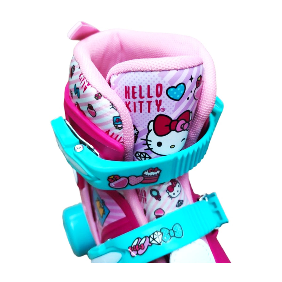 Patines para niños 4 Ruedas Hello Kitty 22 a 24 cm Rosa/Fiusha