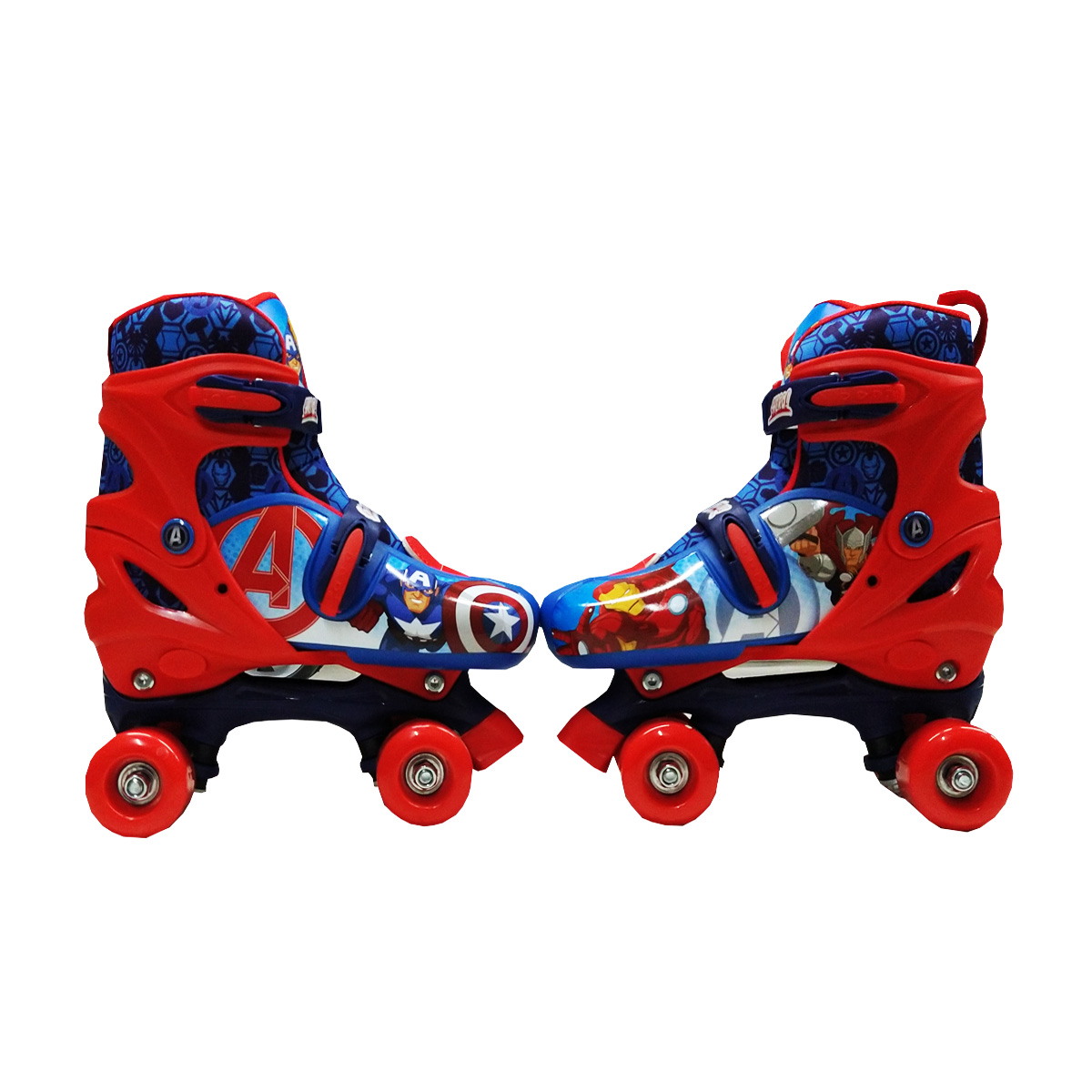 Patines para niños 4 Ruedas Avengers 19 a 21 cm Azul/Rojo