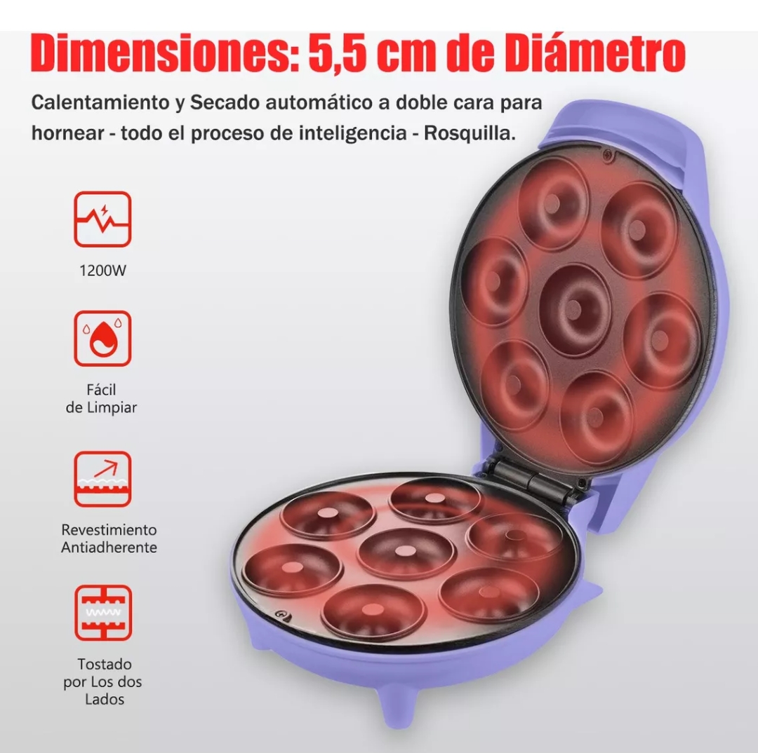 Maquinas Freidora Para Hacer Mini Donas Base Para Donitas