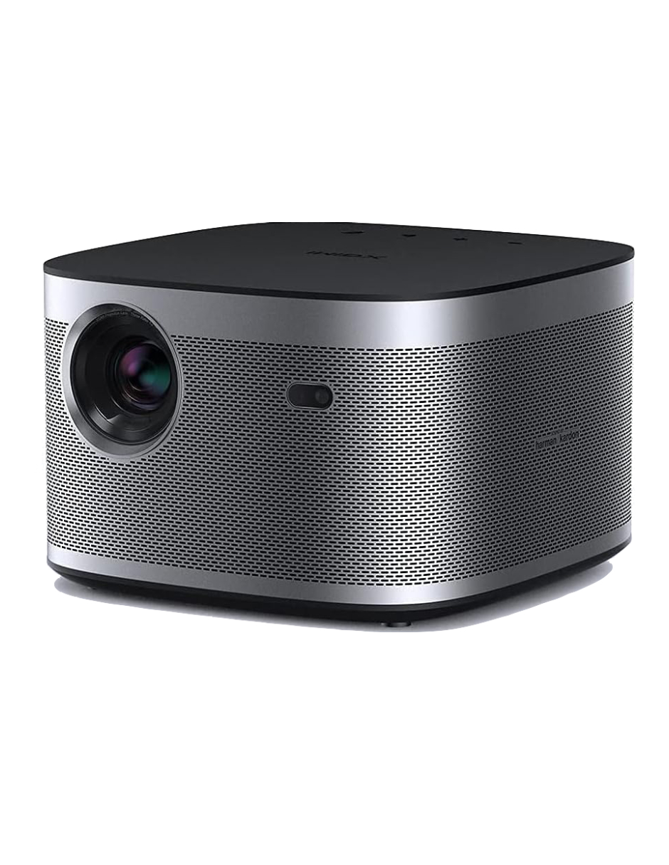 XGIMI - Horizon 1080p FHD Proyector 4K, 2200 lúmenes ANSI, Altavoces Harman Kardon y Android TV - Plateado
