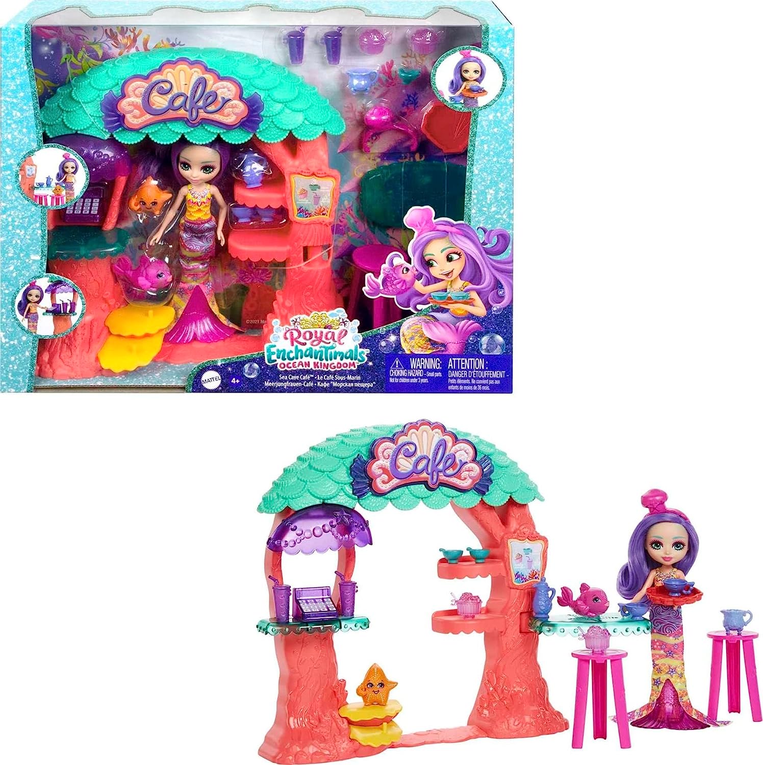 Enchantimals CAFE DE LA CUEVA ROYAL OCEAN KINGDOM