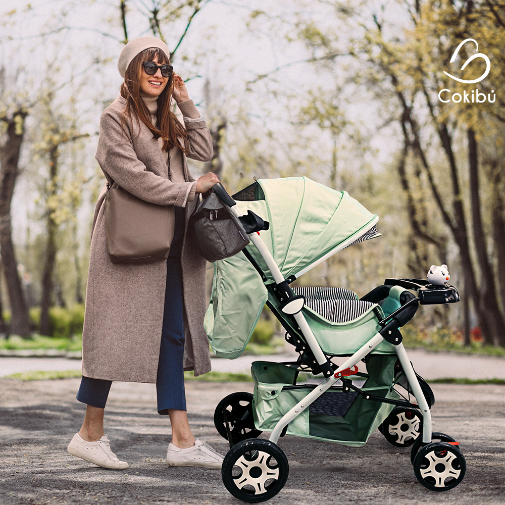 CARRIOLA DE BEBÉ PLEGABLE MENTA