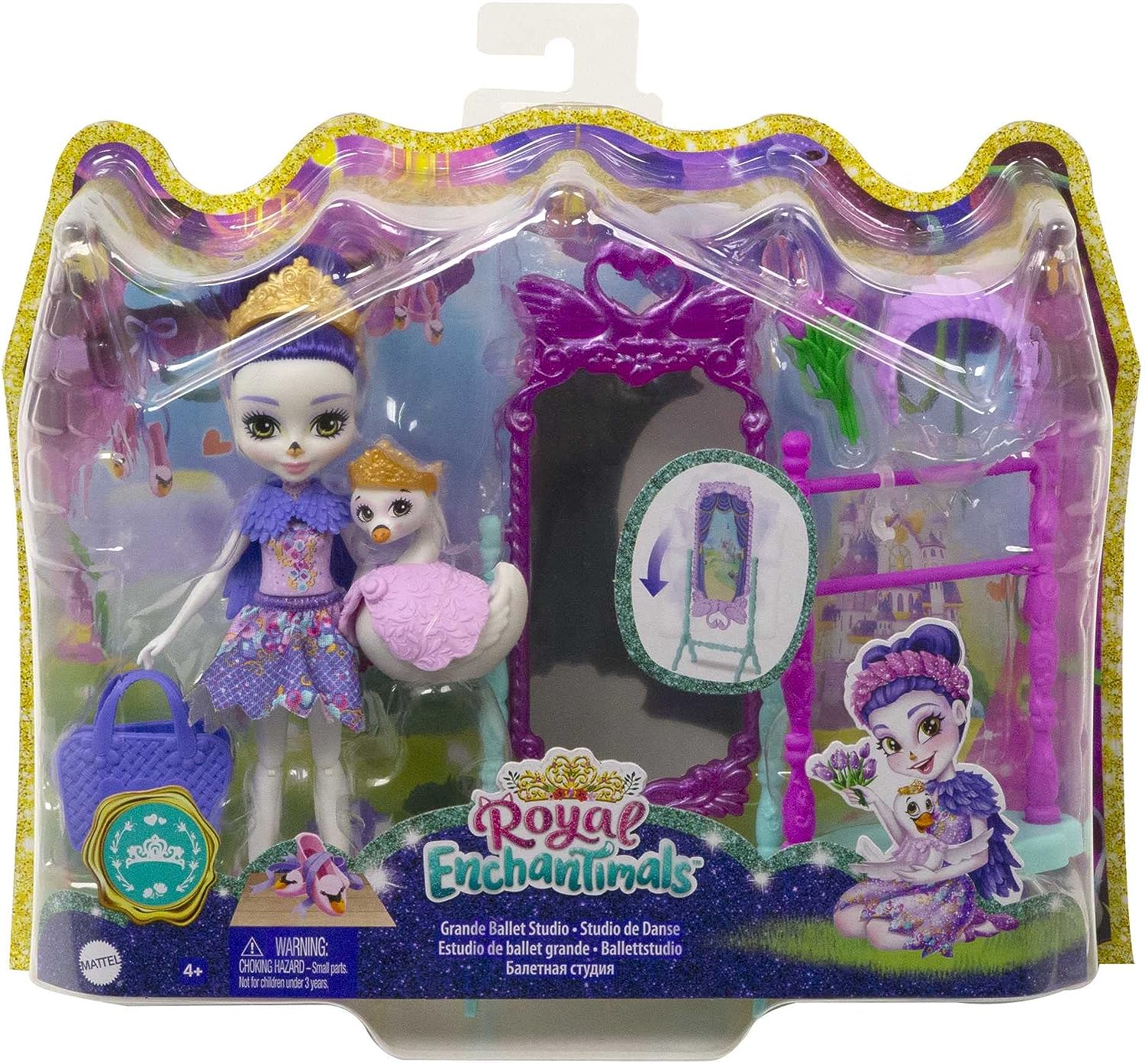 Enchantimals Historias Royals Ballet Cisne