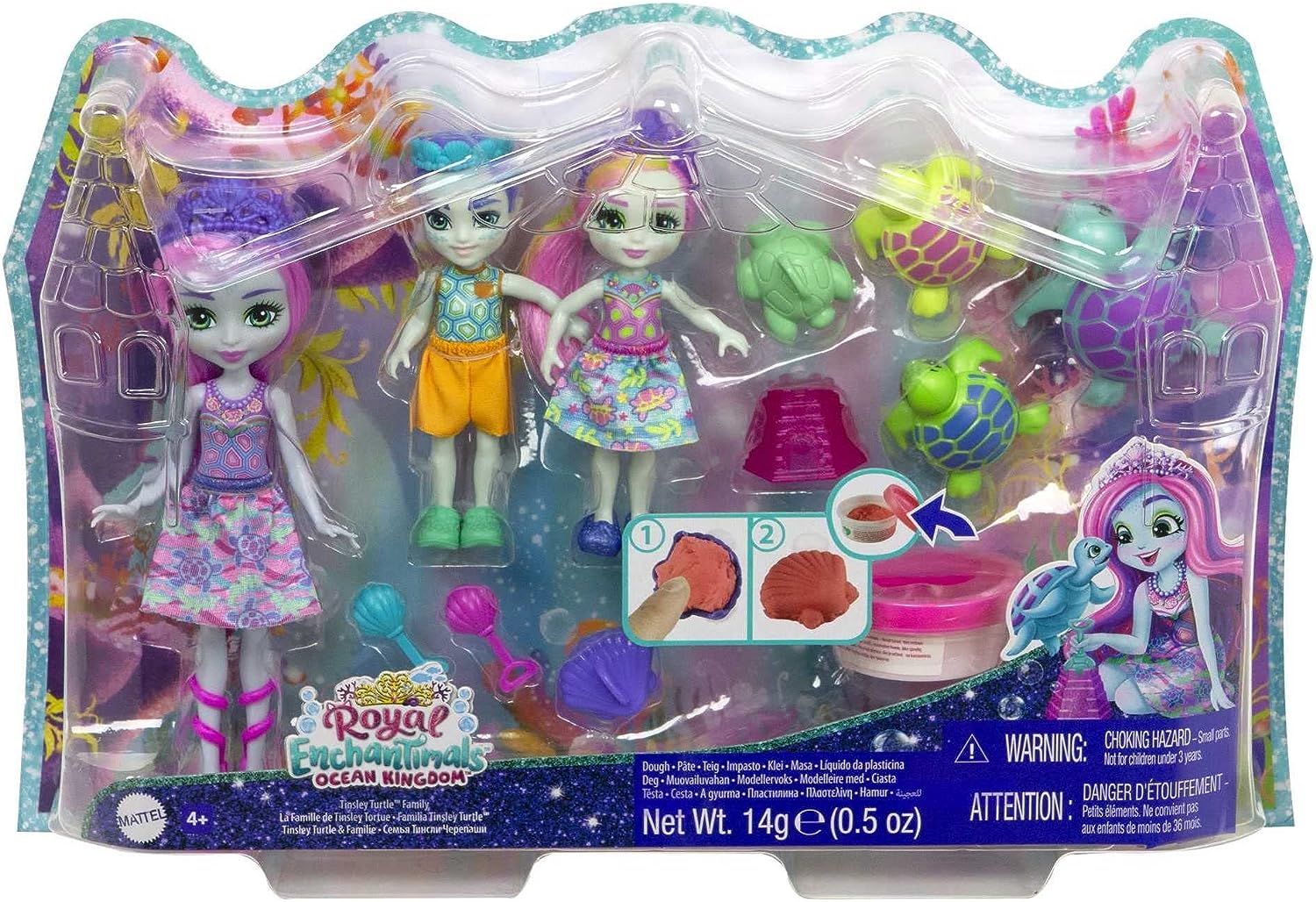 Enchantimals Familia Tortuga TINSLEY TURTLE