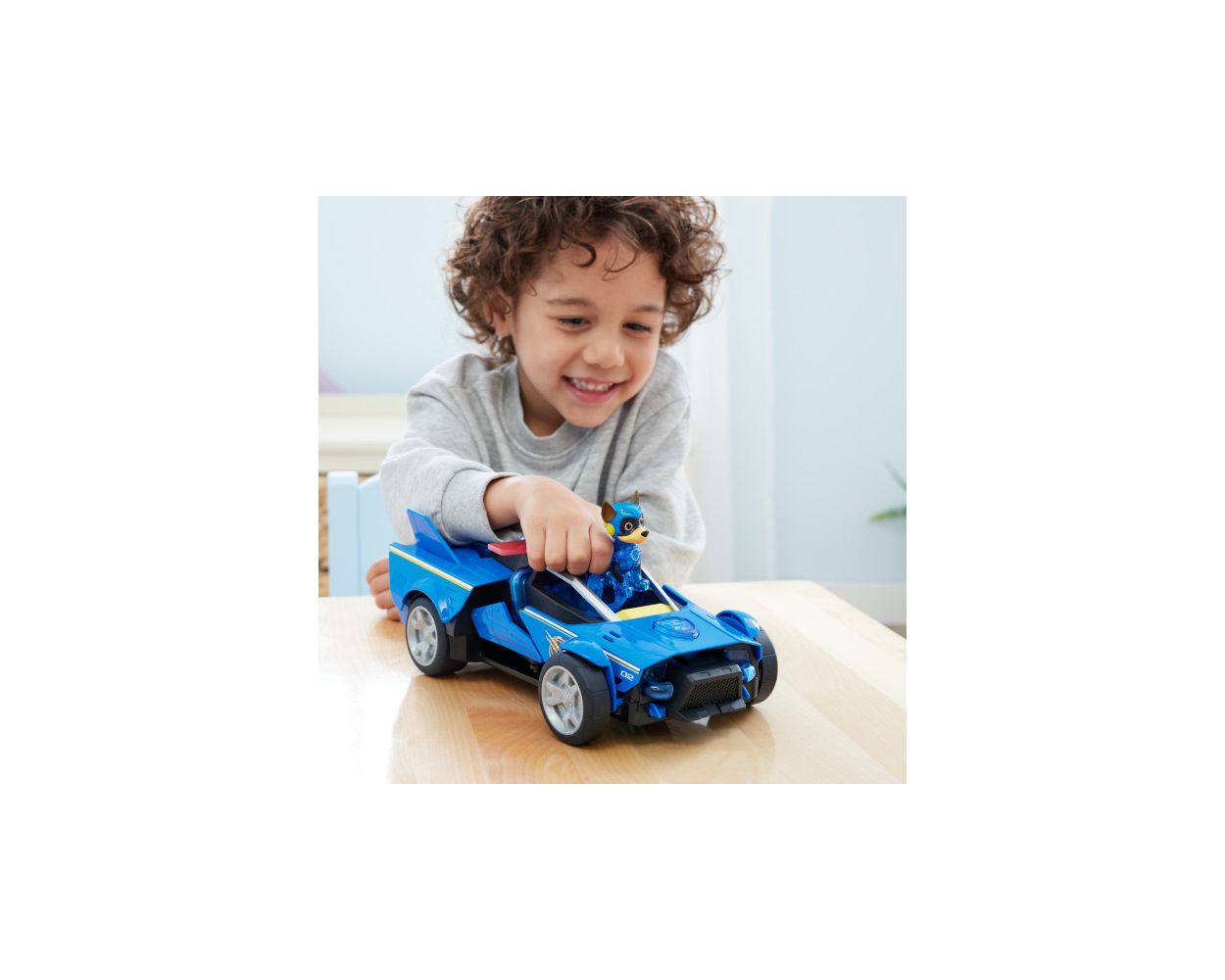 Paw Patrol Jet Espiral Transformable En Modo Rescate Chase