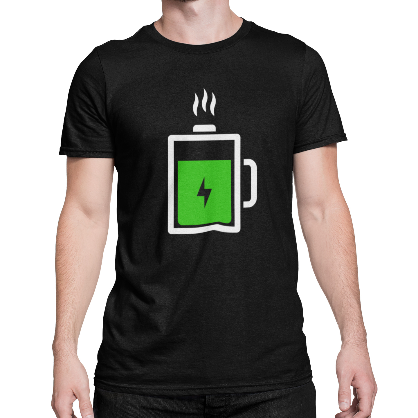Playera Caballero y Dama Coffe Battery