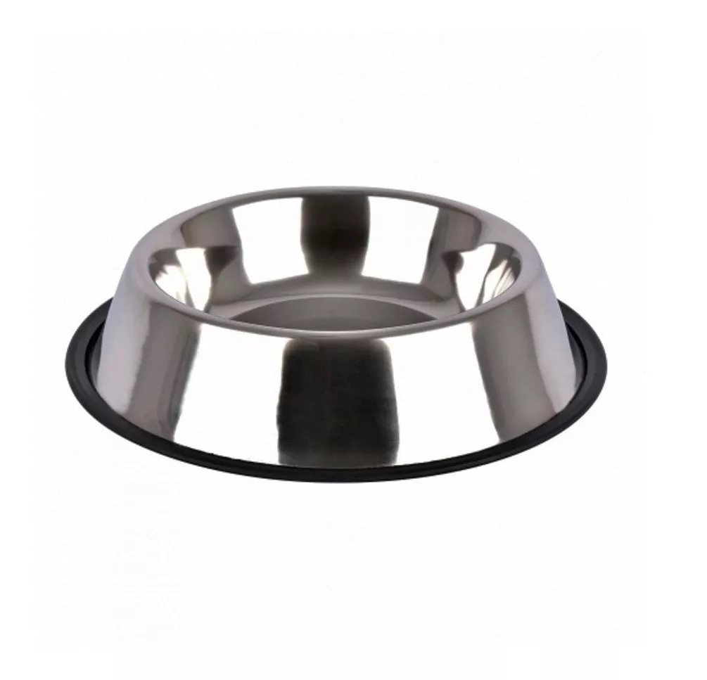 Tazón Para Mascotas De Acero Inoxidable Antiderrapante