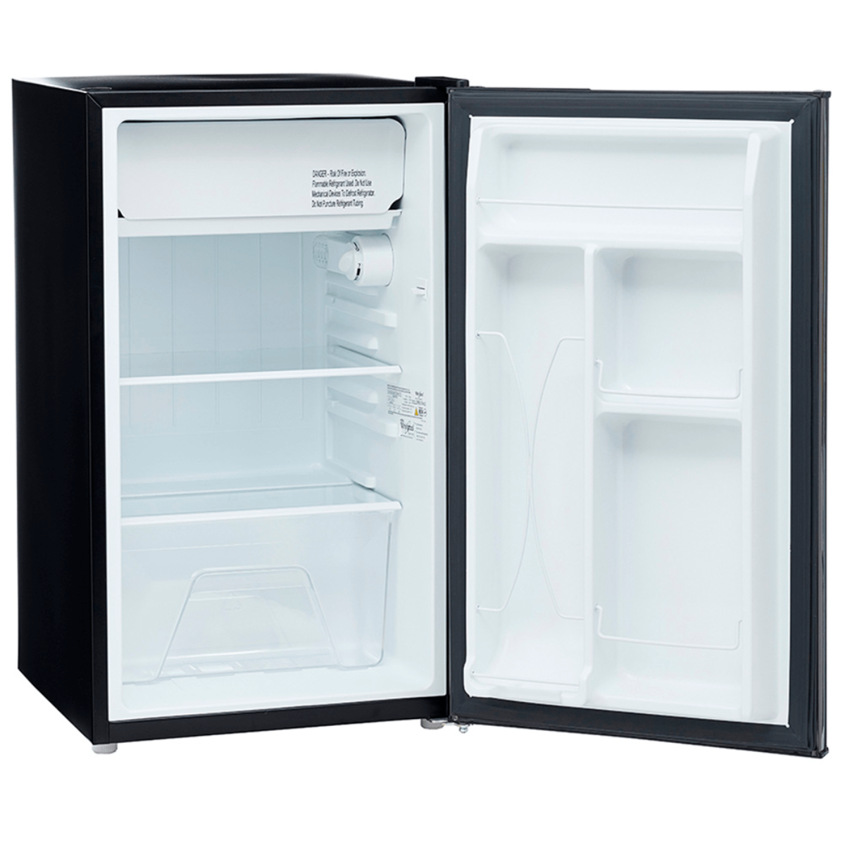 Frigobar Whirlpool 4 Pies Cúbicos Acero Inox. 