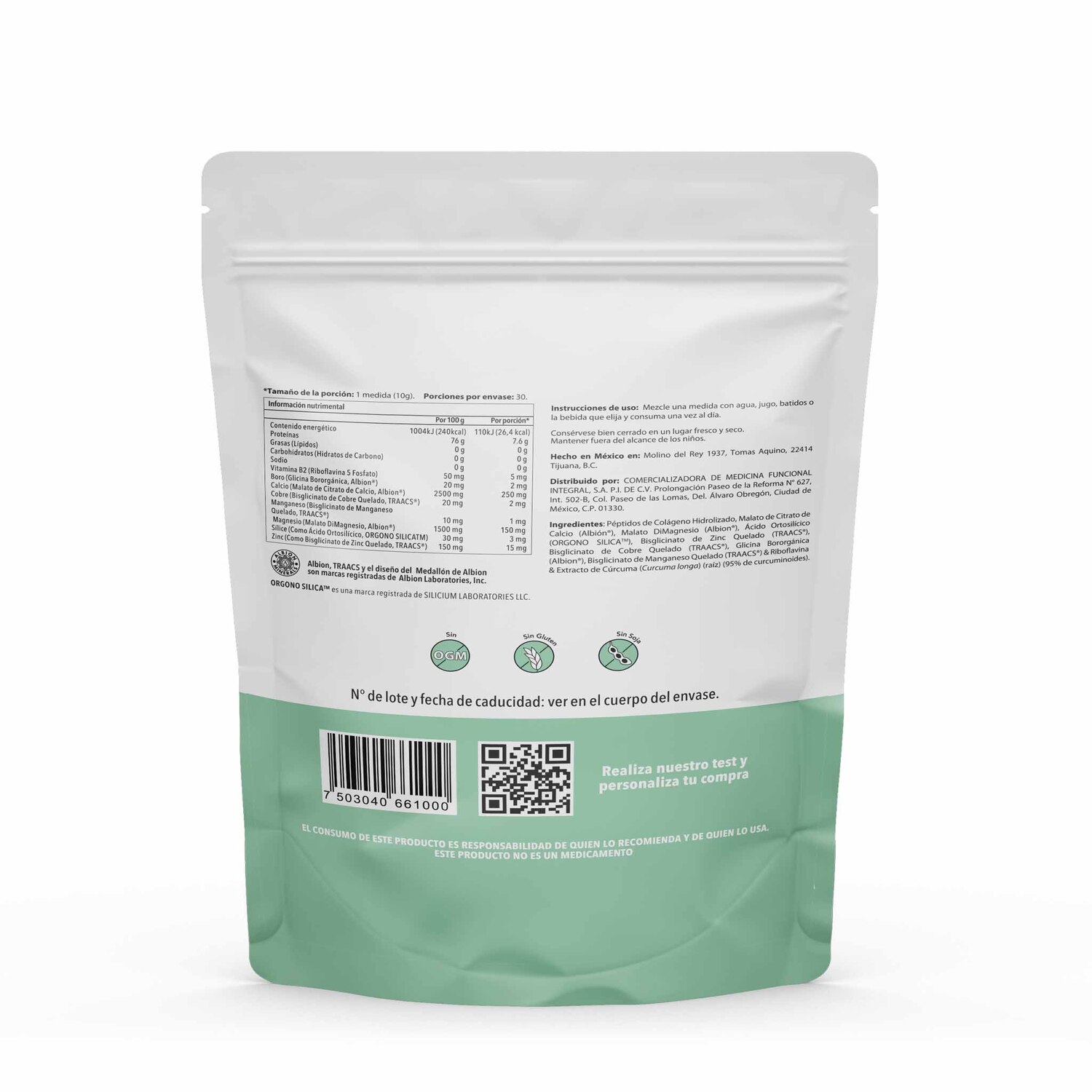 Colágeno Hidrolizado, Peptidos De Colageno, Ossforte, Matter