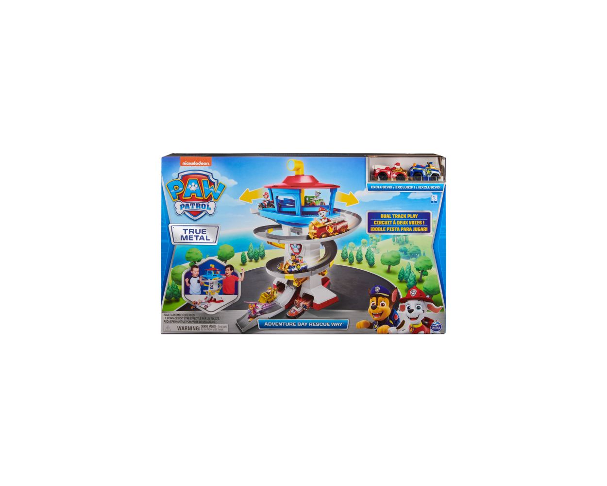  Paw Patrol Set Bahía Aventura True Metal