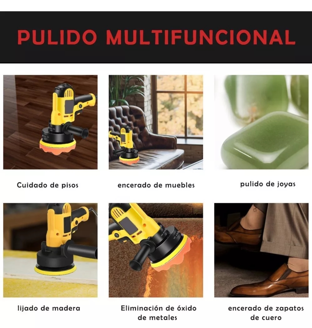 Pulidor Para Autos Lijador Herramienta Automotriz 700w 110v
