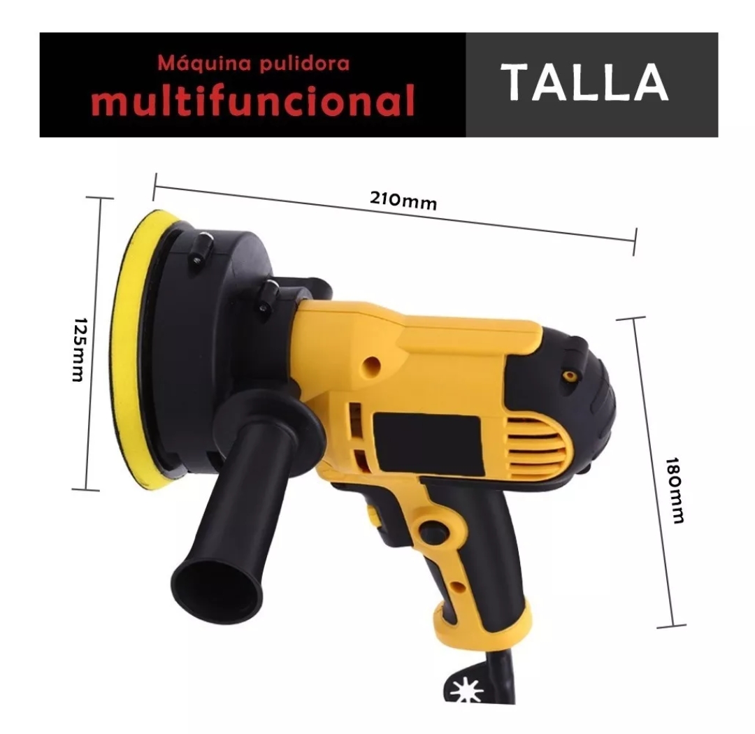 Pulidor Para Autos Lijador Herramienta Automotriz 700w 110v