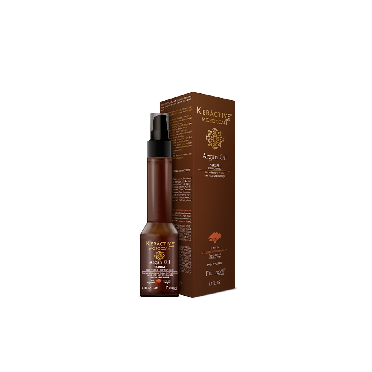 Keractive Moroccan Argan Oil Serum 144ml