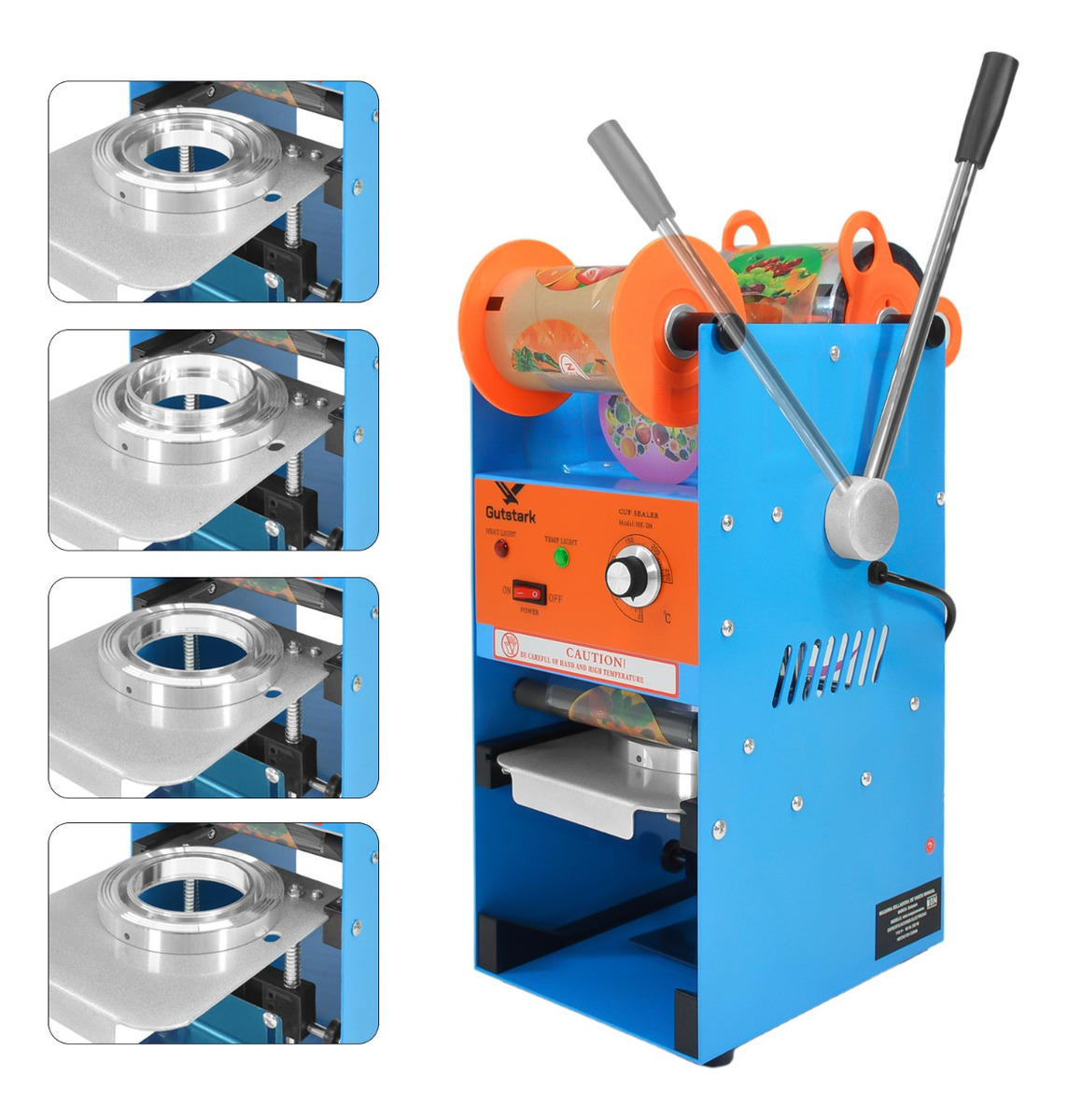 Maquina Selladora Vasos Industrial Control Temperatura
