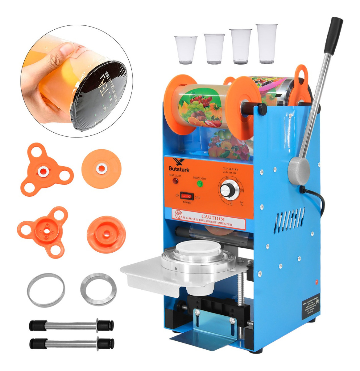 Maquina Selladora Vasos Industrial Control Temperatura