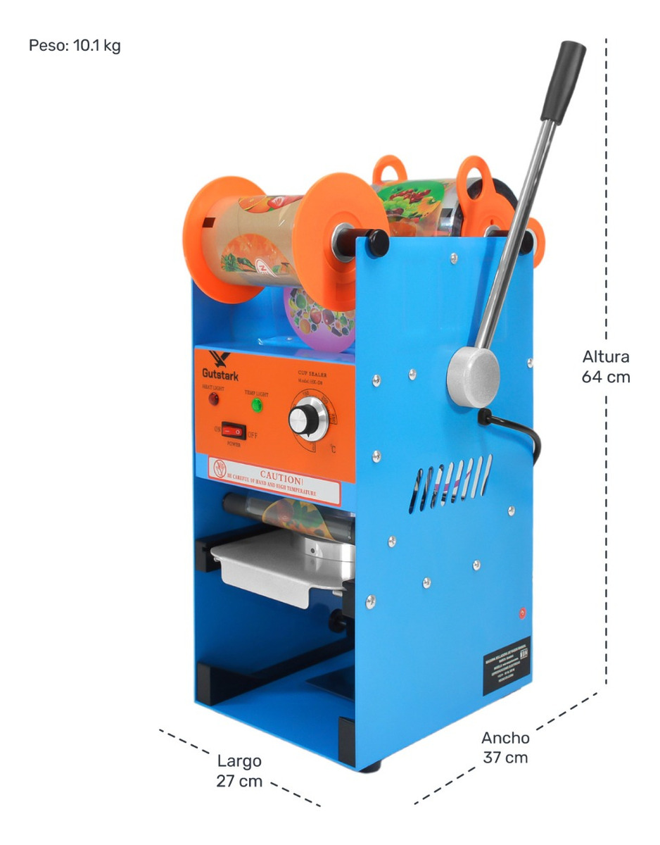 Maquina Selladora Vasos Industrial Control Temperatura