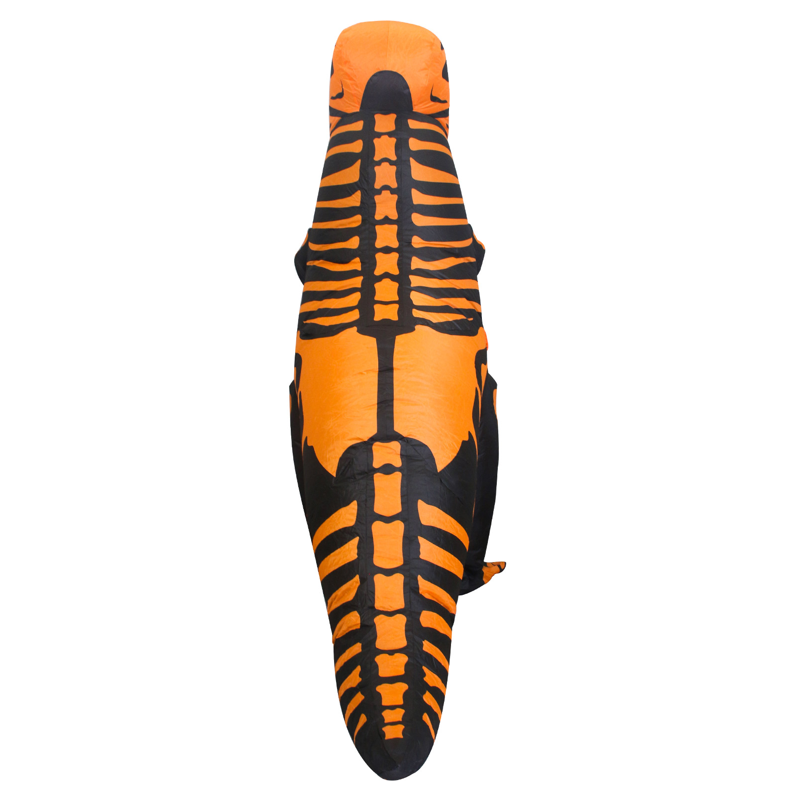 Disfraz inflable de dinosaurio T-rex jurásico premium halloween Toda ocasión Talla unitalla  adulto 12+ Naranja