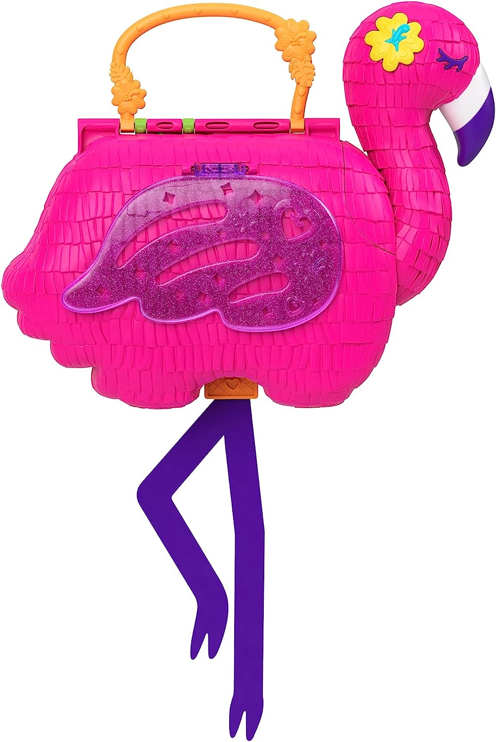 Polly Pocket Fiesta de Flamencos Cofre bolso con 26 sorpresas 
