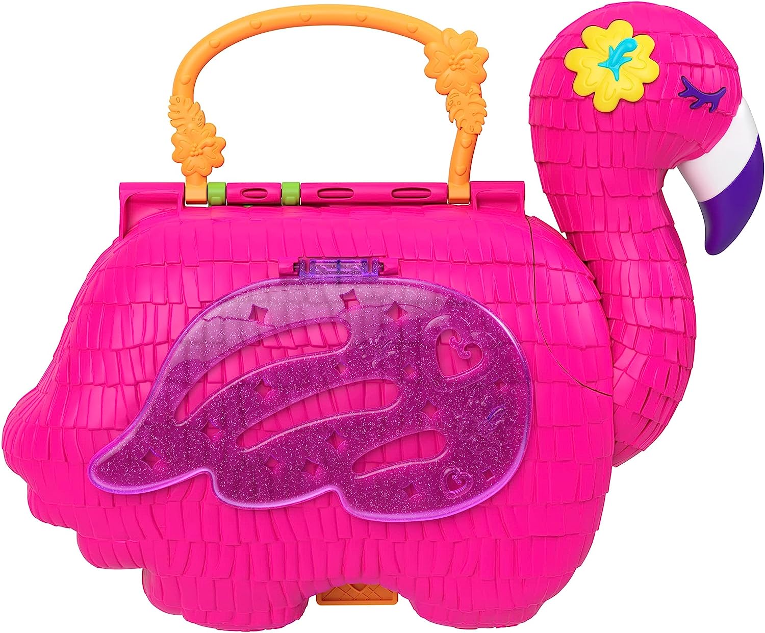 Polly Pocket Fiesta de Flamencos Cofre bolso con 26 sorpresas 