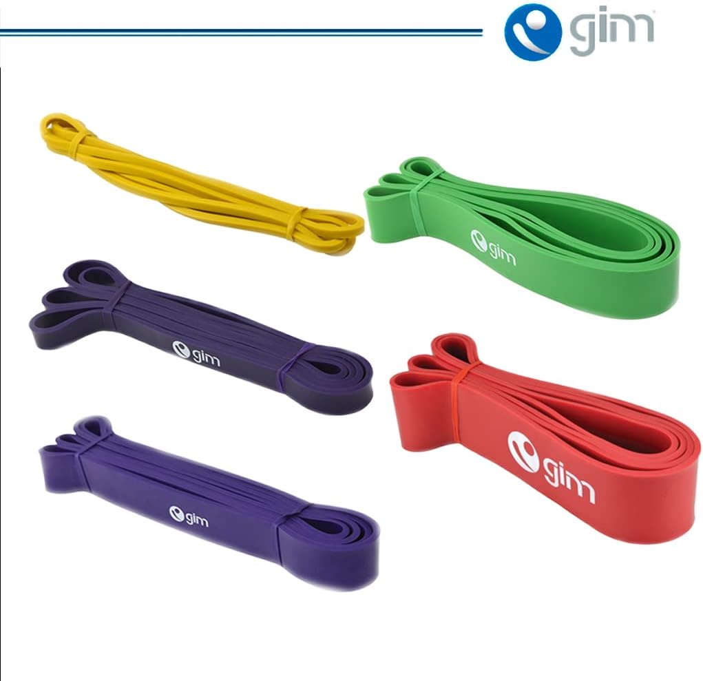 Liga Banda de Resistencia Pull Sports Ideal para realizar movimientos de desarrollo de fuerza muscular, contribuye al crecimiento y mejoramiento de tus músculos para rendir al máximo,  Ancho 1.90 cm, 11.33 a 29.48 KGS