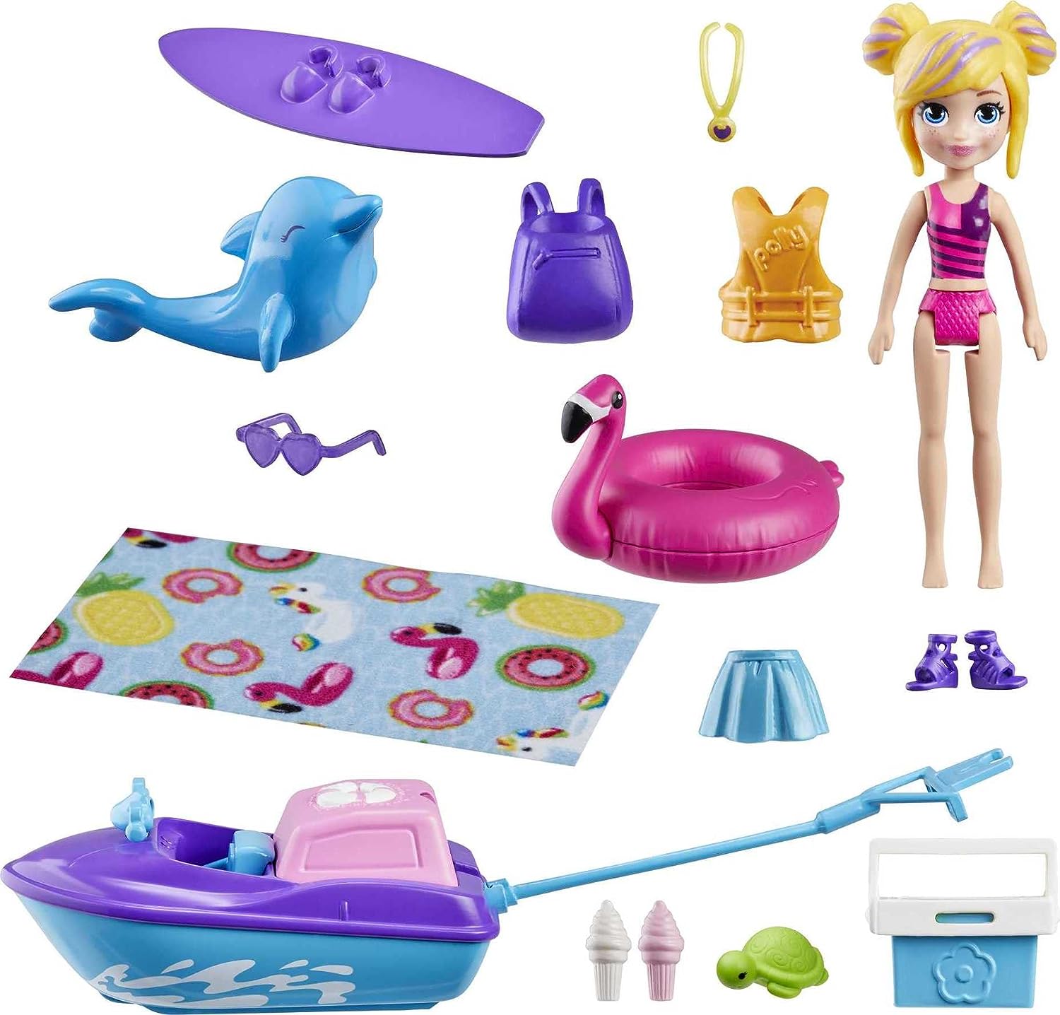 Polly Pocket Muñeca Actividades Acuáticas