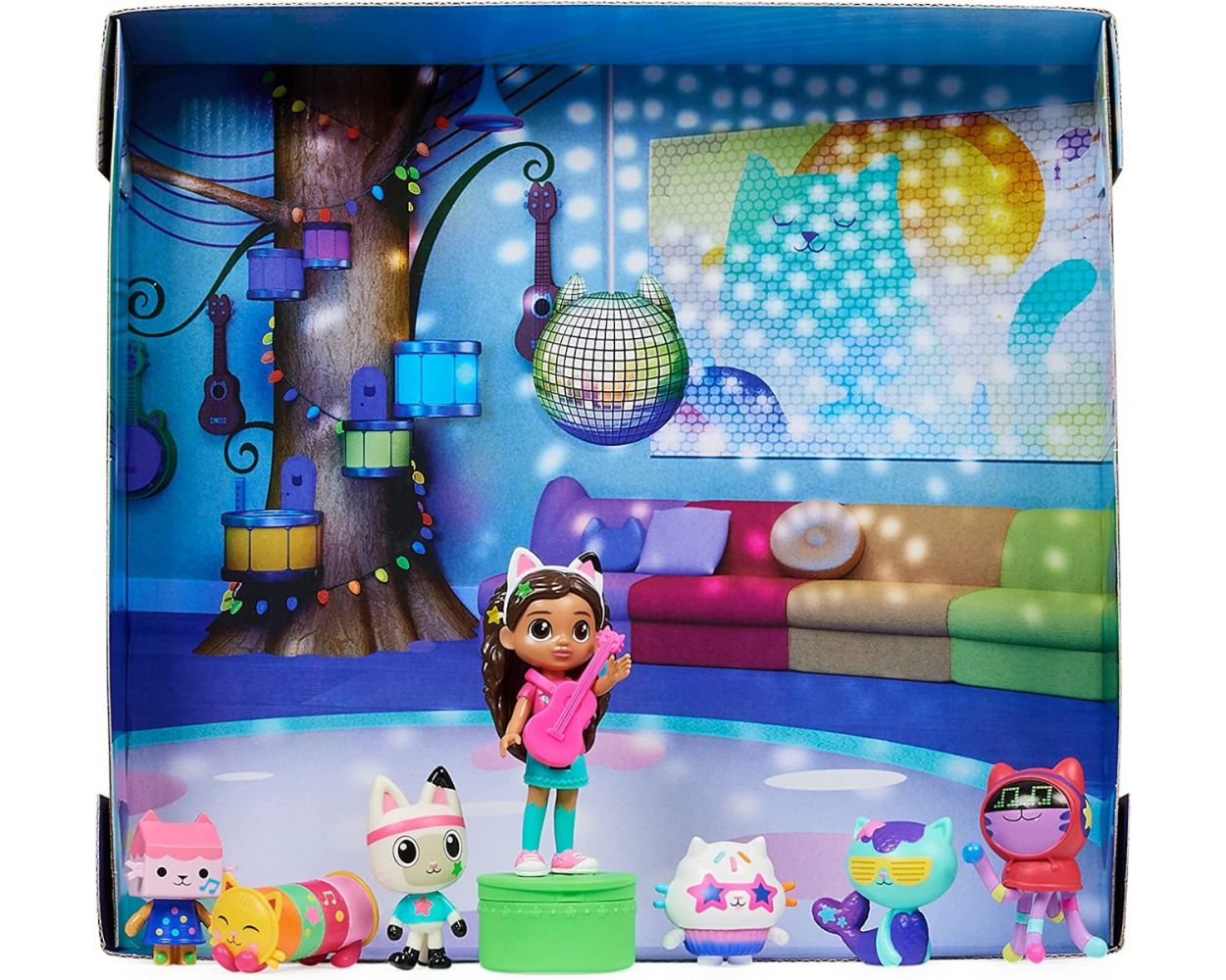 Gabby's Dollhouse fiesta de baile Gabby