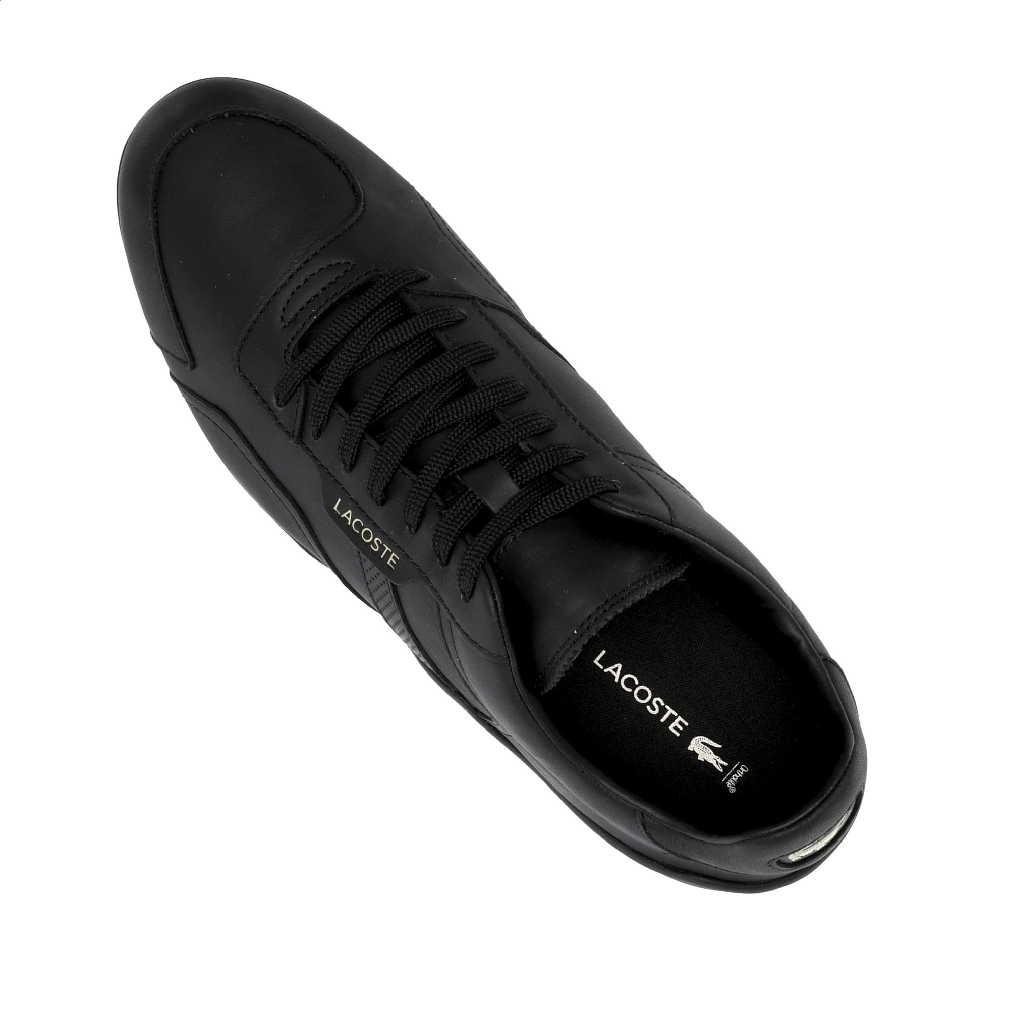 Tenis Lacoste Hapona 0121 Negro Hombre Originales 001202H