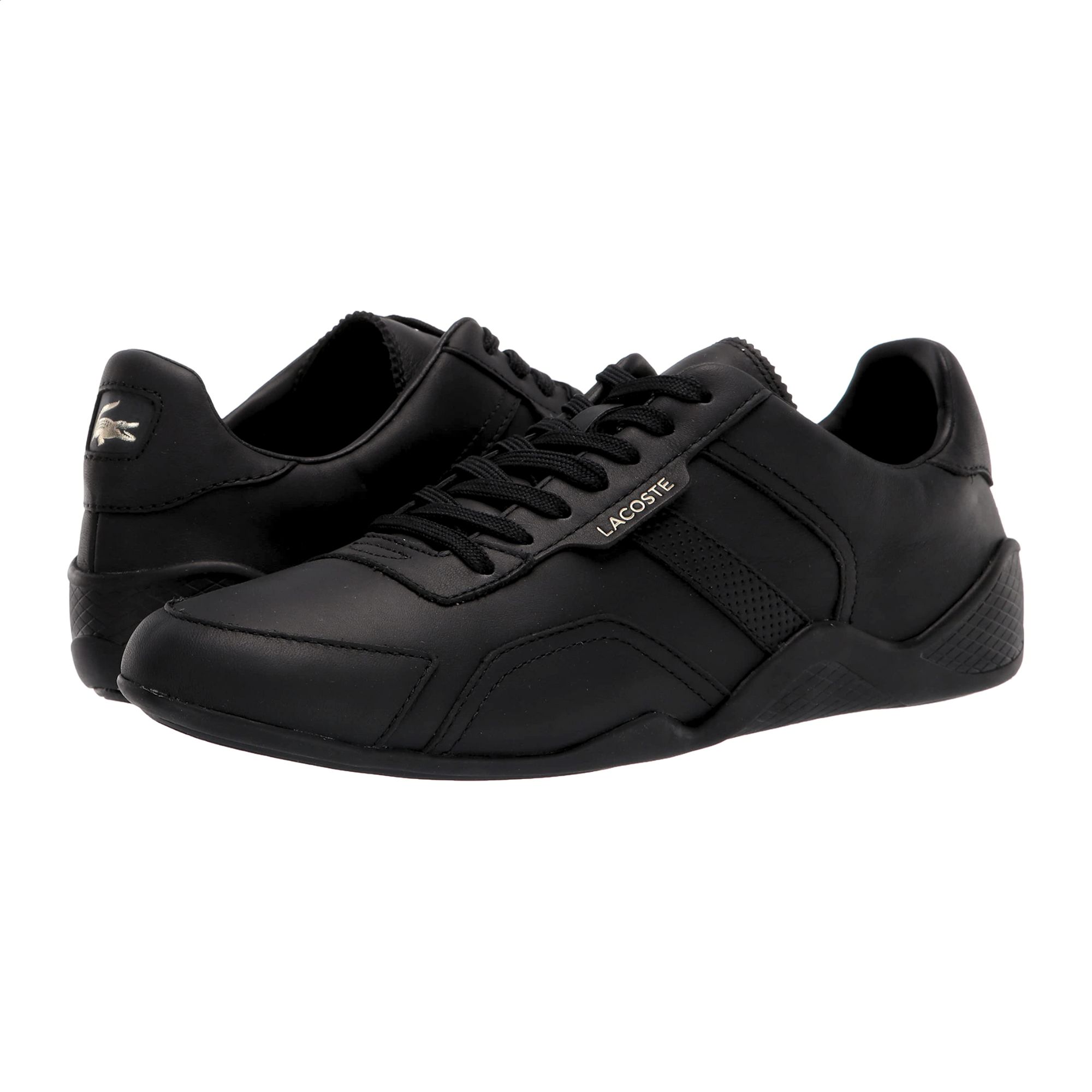 Tenis Lacoste Hapona 0121 Negro Hombre Originales 001202H