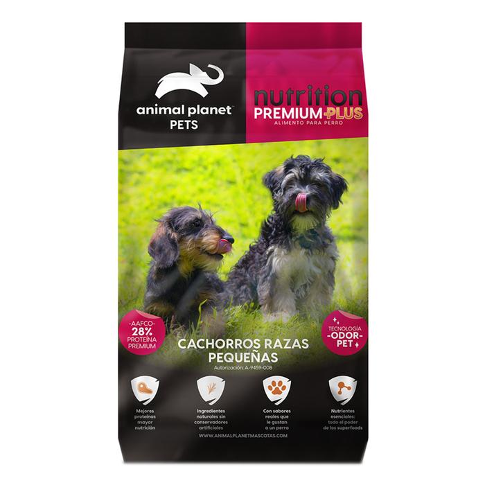 Alimentó para Perro Cachorro MXNUT-001-1 2Kg Croquetas Cachorro Raza Pequeña, Animal Planet Nutrition Cachorro Razas Pequeñas