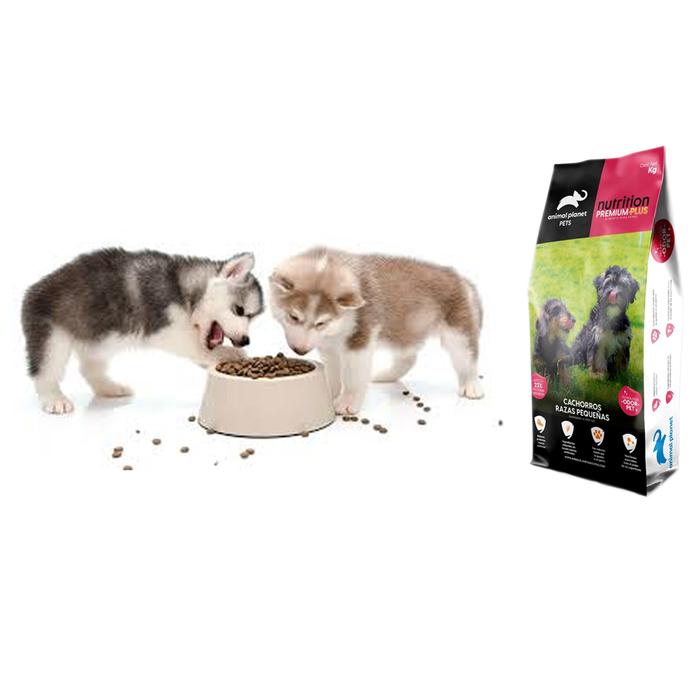 Alimentó para Perro Cachorro MXNUT-001-1 2Kg Croquetas Cachorro Raza Pequeña, Animal Planet Nutrition Cachorro Razas Pequeñas
