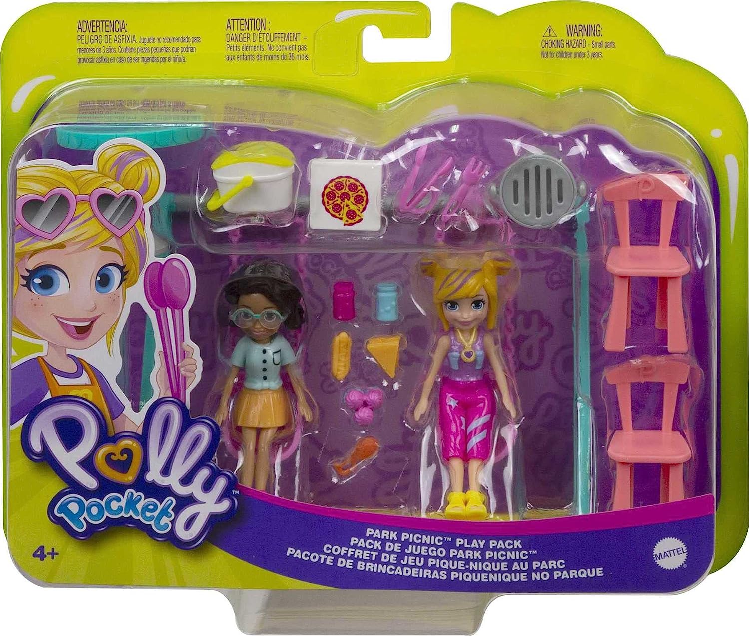 Polly Pocket Set de Juego Parque PICNIC