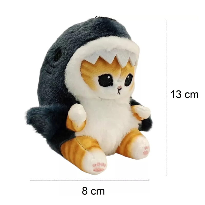 Gato Gatito Michi De Peluche Kawaii Con Disfraz 