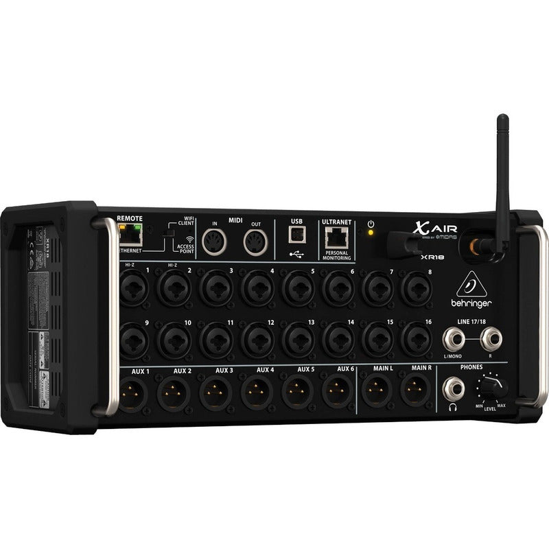 Mezcladora Mixer Digital De 18 Canales X Air Behringer Xr18