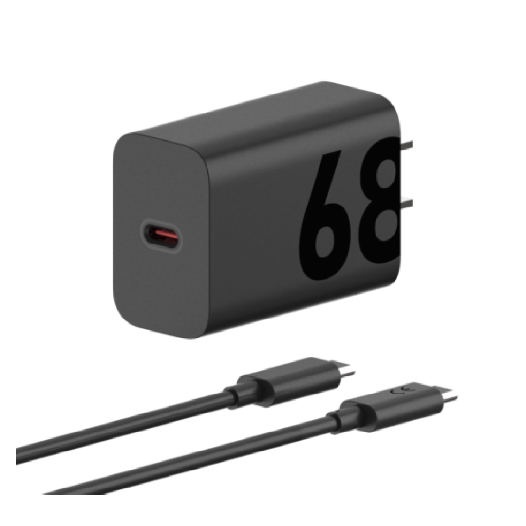 Cargador Motorola USB-C 68W (Reacondicionado Grado A)