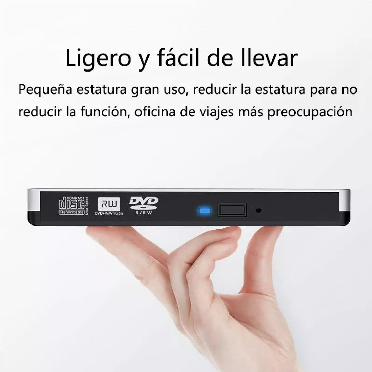 Lectora Y Grabadora De Dvd/cd Externa, Usb Win 10 Mac