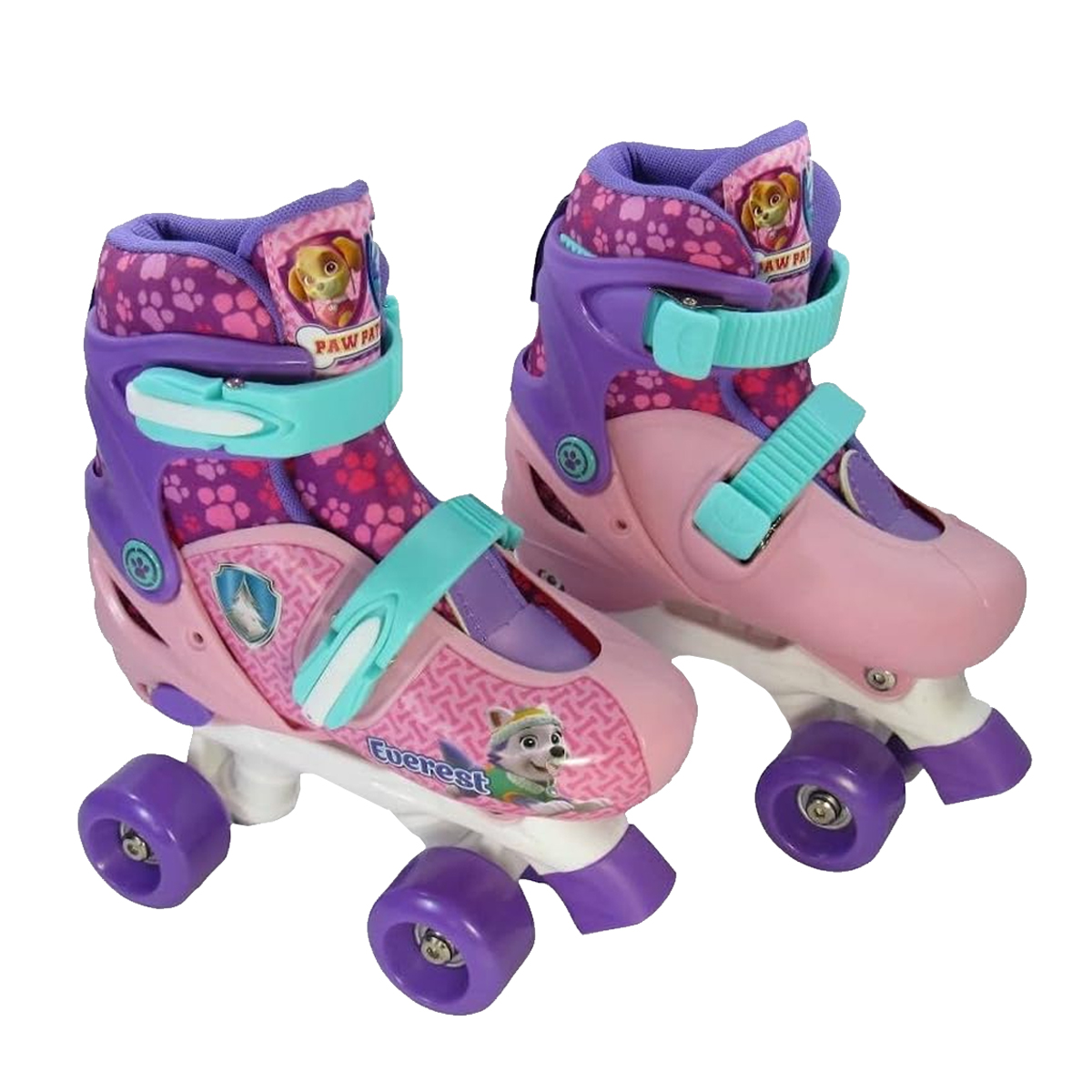 Patines para niños 4 Ruedas Paw Patrol 19 a 21 cm Morado Lila